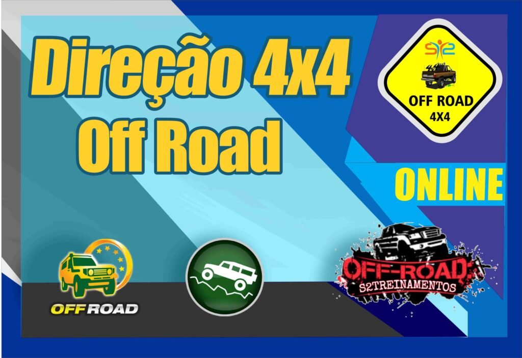 CONDUTOR DE VEÍCULOS X CURSO DE OFF ROAD S TREINAMENTOS