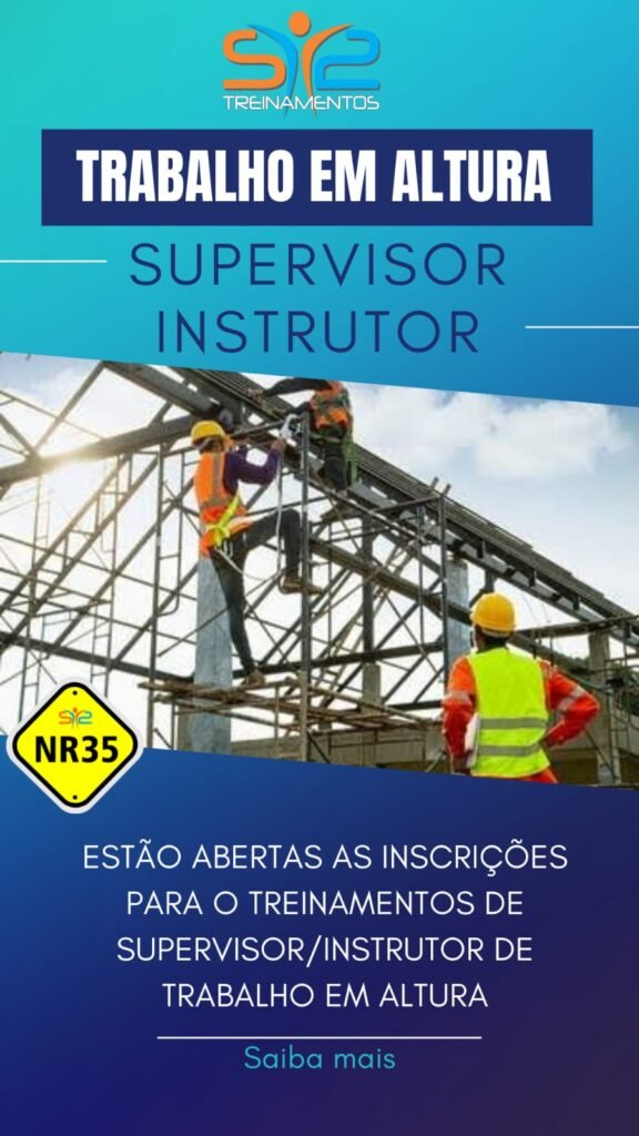 Supervisor Instrutor De Trabalho Em Altura Nr 35 9717