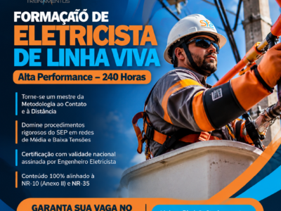 Formação de Eletricista de Linha Viva (Alta Performance)